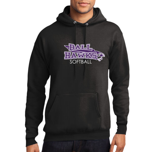 BallHawks + Custom Name - Core Fleece Pullover Hooded Sweatshirt Thumbnail